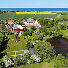 Luftaufnahme von Bojendorf, Ferienhof Wohler